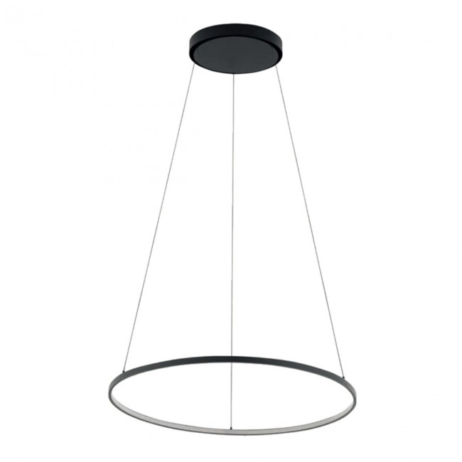 Люстра Nowodvorski 10812 Circolo LED M 1x21W 3000K 660Lm IP20 черная