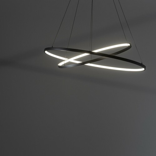 Люстра Nowodvorski 10814 Circolo LED 2x35W 3000K 1200Lm IP20 черная - фото 7