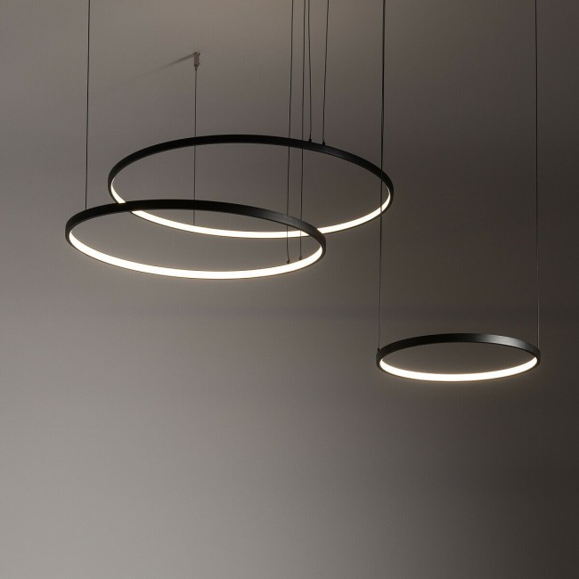 Люстра Nowodvorski 10817 Circolo LED 3x45W 3000K 1600Lm IP20 черная