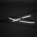 Люстра Nowodvorski 10864 Circolo LED 2x35W 4000K 1300Lm IP20 черная