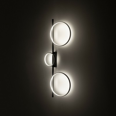 Люстра Nowodvorski 10866 Circolo LED 3x33W 4000K 1200Lm IP20 черная