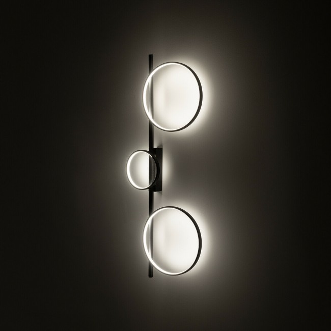 Люстра Nowodvorski 10866 Circolo LED 3x33W 4000K 1200Lm IP20 черная