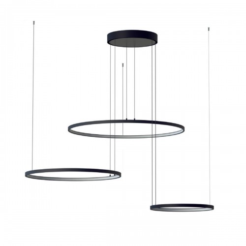 Люстра Nowodvorski 10867 Circolo LED 3x45W 4000K 1800Lm IP20 черная - фото 5