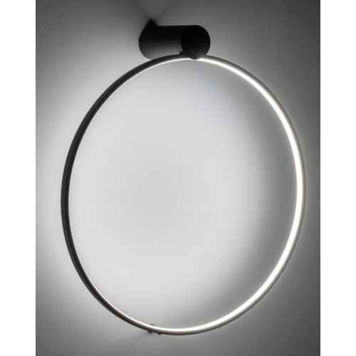 Люстра Nowodvorski 10930 Circolo LED S 1x18W 4000K 600Lm IP20 черная - фото 1