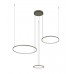 Люстра Nowodvorski 11398 Circolo LED 3x45W 3000K 1600Lm IP20 оливковая