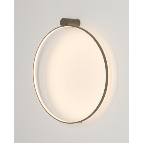 Люстра Nowodvorski 11402 Circolo LED M 1x21W 3000K 660Lm IP20 оливковая - фото 4