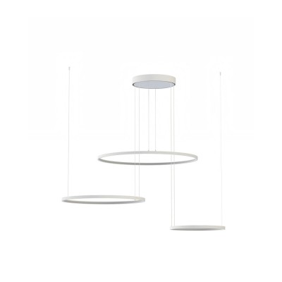 Люстра Nowodvorski 11602 Circolo LED 3x45W 3000K 1600Lm IP20 белая