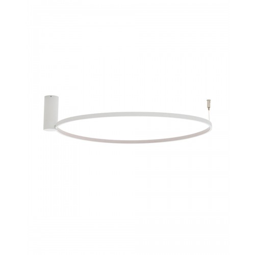 Люстра Nowodvorski 11603 Circolo LED M 1x21W 3000K 660Lm IP20 белая - фото 2