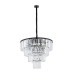 Люстра Nowodvorski 7614 Cristal L E14 12x25W IP20 чорна