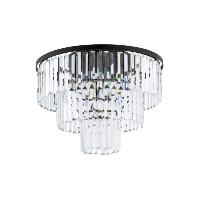 Люстра Nowodvorski 7627 Cristal M E14 9x25W IP20 чорна