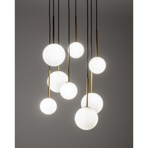 Люстра Nowodvorski 10934 Karo G9 8x12W IP20 чорна - фото 4