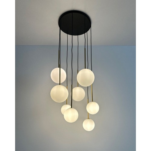 Люстра Nowodvorski 10934 Karo G9 8x12W IP20 чорна - фото 3