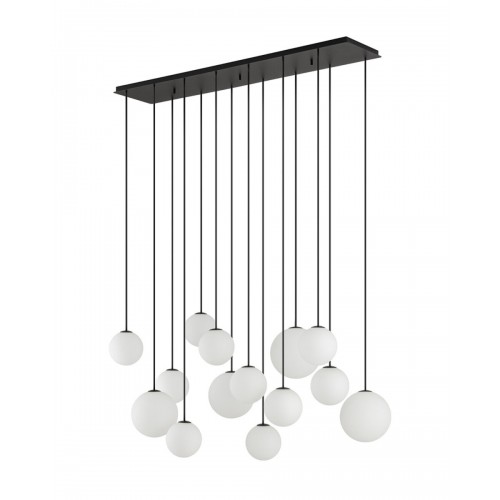 Підвісний світильник, люстра Nowodvorski 11408 Snowball XIV G9 14x12W IP20 чорний - фото 1 | СТС Підвісний світильник, люстра Nowodvorski 11408 Snowball XIV G9 14x12W IP20 чорний - фото 1