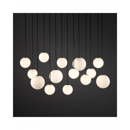 Підвісний світильник, люстра Nowodvorski 11408 Snowball XIV G9 14x12W IP20 чорний - фото 4 | СТС Підвісний світильник, люстра Nowodvorski 11408 Snowball XIV G9 14x12W IP20 чорний - фото 4