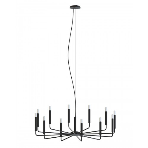 Подвесной светильник, люстра Nowodvorski 11464 Orto XII B E14 12x10W IP20 черный - фото 1