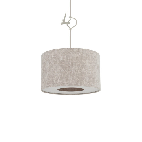 Підвісний світильник, люстра Nowodvorski 11664 Cedro S E27 1x15W IP20 світло-сірий - фото 5