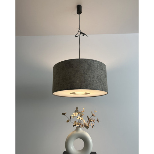 Підвісний світильник, люстра Nowodvorski 11674 Lago M E27 1x25W IP20 сірий - фото 3