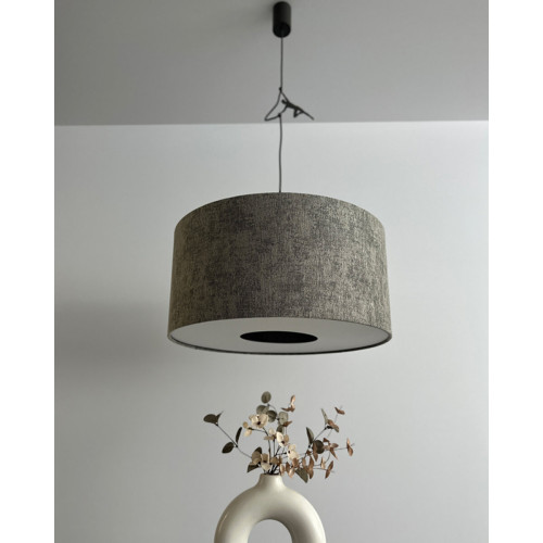 Підвісний світильник, люстра Nowodvorski 11674 Lago M E27 1x25W IP20 сірий - фото 4