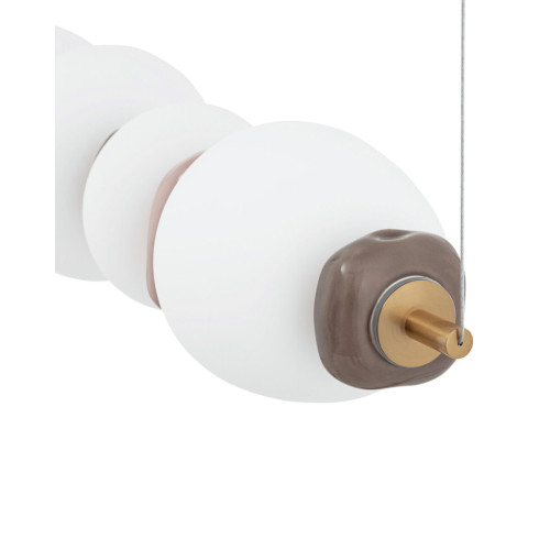 Підвісний світильник, люстра Nowodvorski 11700 Ceramic Horizontal LED 1x22W 3000K 1750Lm IP20 білий - фото 7