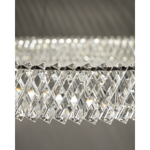 Подвесной светильник, люстра Nowodvorski 11706 Luxora Round LED 1x38W 3000K 3400Lm IP20 хром - фото 3