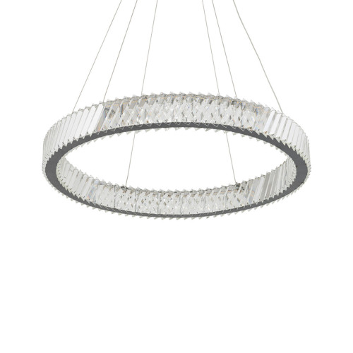 Подвесной светильник, люстра Nowodvorski 11706 Luxora Round LED 1x38W 3000K 3400Lm IP20 хром - фото 6
