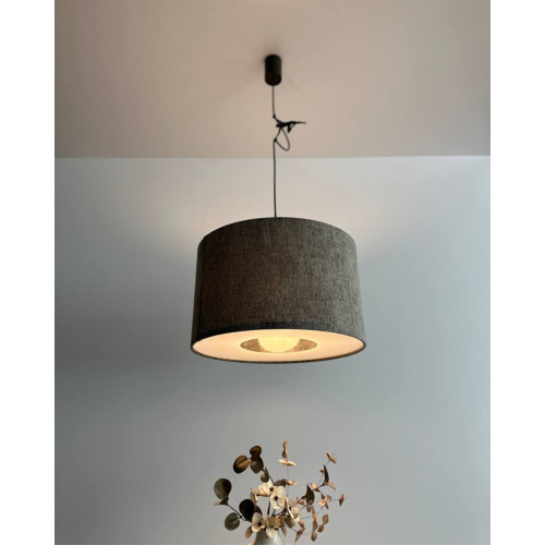 Підвісний світильник, люстра Nowodvorski 11673 Lago S E27 1x15W IP20 сірий - фото 3