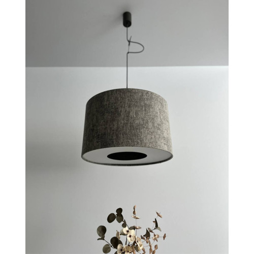 Підвісний світильник, люстра Nowodvorski 11673 Lago S E27 1x15W IP20 сірий - фото 4