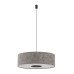 Підвісний світильник, люстра Nowodvorski 11675 Lago L E27 1x25W IP20 сірий