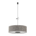 Підвісний світильник, люстра Nowodvorski 11675 Lago L E27 1x25W IP20 сірий
