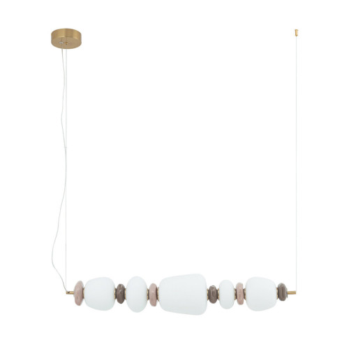 Подвесной светильник, люстра Nowodvorski 11699 Ceramic Horizontal LED 1x26W 3000K 2000Lm IP20 белый - фото 3