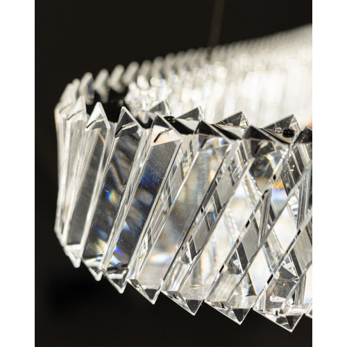 Підвісний світильник, люстра Nowodvorski 11707 Luxora Oval LED 1x40W 3000K 3600Lm IP20 хром - фото 5