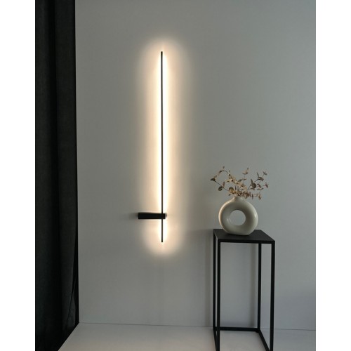 Бра, настінний світильник Nowodvorski 10851 Motive L LED 1x16W 4000K 570Lm IP20 чорний - фото 3
