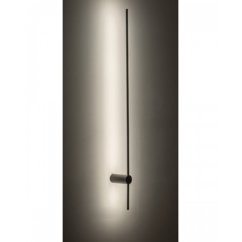 Бра, настінний світильник Nowodvorski 10853 Saber M LED 1x11W 4000K 410Lm IP20 чорний - фото 2