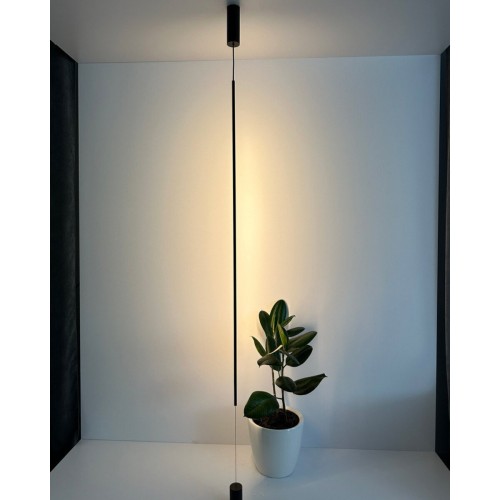 Підвісний світильник, люстра Nowodvorski 10857 Vertic LED 1x19W 4000K 700Lm IP20 чорний - фото 4