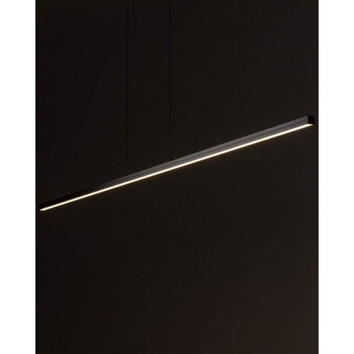 Підвісний світильник, люстра Nowodvorski 10364 Bar LED M 1x32W 3000K 1600Lm IP20 чорний - фото 4