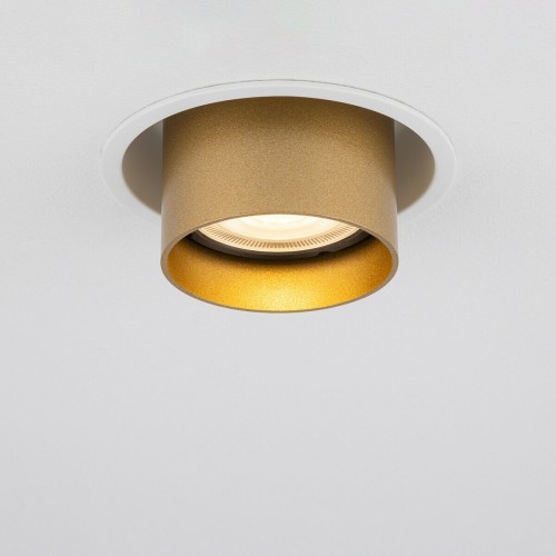 Точковий світильник Nowodvorski 10798 Mono Slide GU10 1x10W IP20 золотий - фото 1