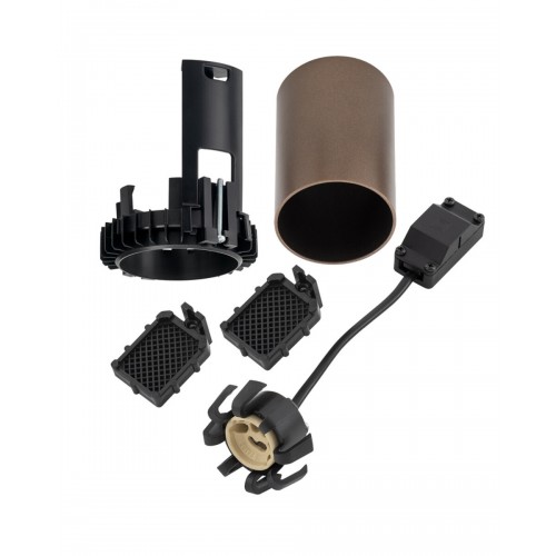 Точковий світильник Nowodvorski 10806 Mono Slide Trimless GU10 1x10W IP20 шоколадний - фото 3