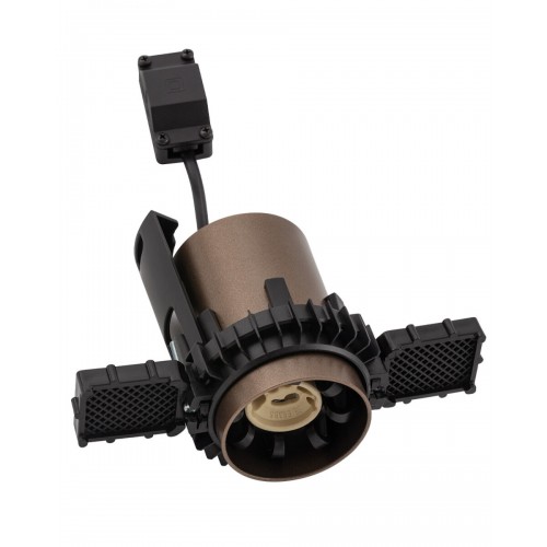 Точковий світильник Nowodvorski 10806 Mono Slide Trimless GU10 1x10W IP20 шоколадний - фото 2