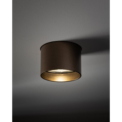 Точковий світильник Nowodvorski 10806 Mono Slide Trimless GU10 1x10W IP20 шоколадний - фото 1