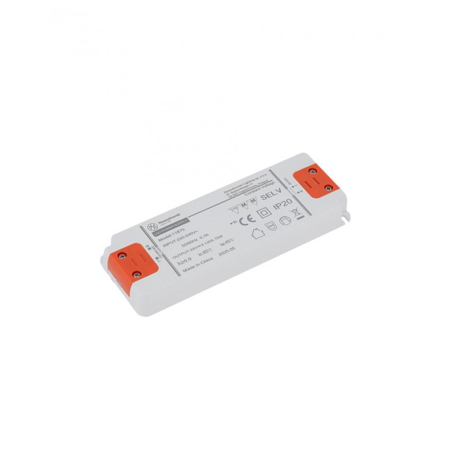 Блок питания Nowodvorski 11874 NANO-LVM 24V 150W IP20 для трековой системы белый
