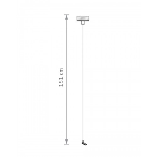 Комплект подвески для магнитной системы Nowodvorski 11744 NANO-LVM Suspension Kit IP20 черный - фото 2