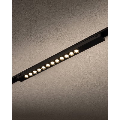 Магнитный трековый светильник Nowodvorski 11305 UT-LVM Focus LED 1x12W 3000K 1000Lm IP20 черный Магнитный трековый светильник Nowodvorski 11305 UT-LVM Focus LED 1x12W 3000K 1000Lm IP20 черный