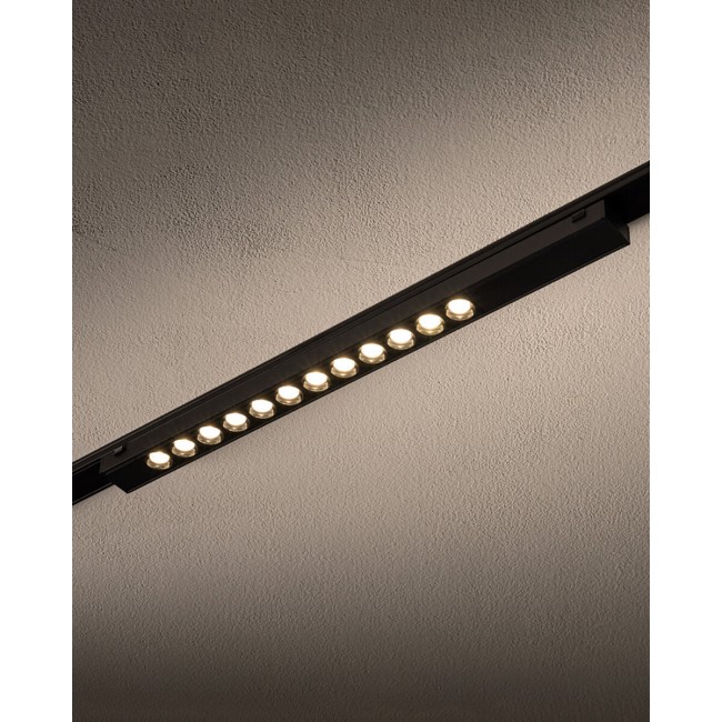 Магнітний трековий світильник Nowodvorski 11305 UT-LVM Focus LED 1x12W 3000K 1000Lm IP20 чорний