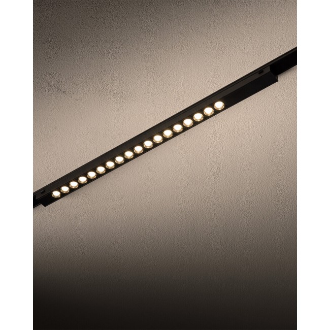Магнітний трековий світильник Nowodvorski 11306 UT-LVM Focus LED 1x18W 3000K 1500Lm IP20 чорний