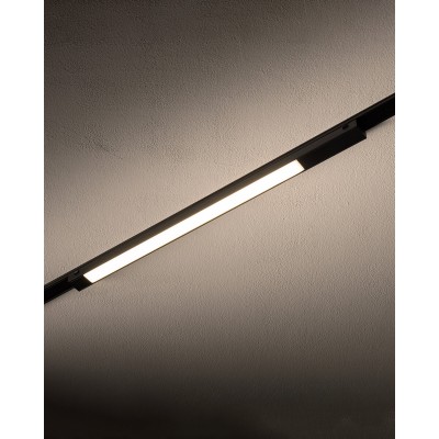 Магнитный трековый светильник Nowodvorski 11308 UT-LVM Line LED 1x18W 3000K 1500Lm IP20 черный