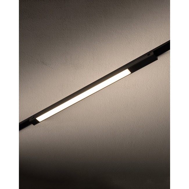 Магнитный трековый светильник Nowodvorski 11308 UT-LVM Line LED 1x18W 3000K 1500Lm IP20 черный