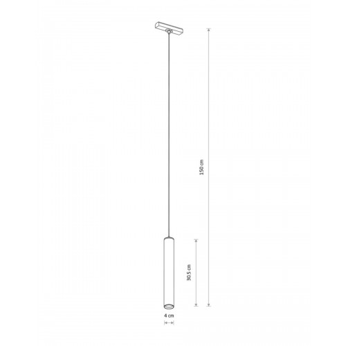 Магнитный трековый светильник Nowodvorski 11317 UT-LVM Roller LED 1x10W 3000K 1000Lm IP20 черный - фото 7