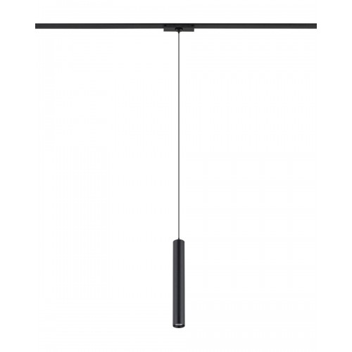 Магнитный трековый светильник Nowodvorski 11317 UT-LVM Roller LED 1x10W 3000K 1000Lm IP20 черный - фото 2