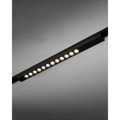 Магнитный трековый светильник Nowodvorski 11331 UT-LVM Focus LED 1x12W 4000K 1000Lm IP20 черный