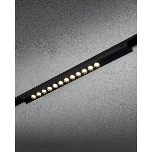 Магнітний трековий світильник Nowodvorski 11331 UT-LVM Focus LED 1x12W 4000K 1000Lm IP20 чорний - фото 1
